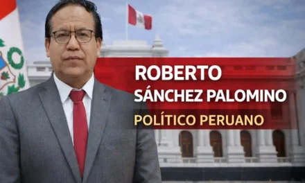 Biografía de Roberto Sánchez Palomino: psicólogo y candidato 2026