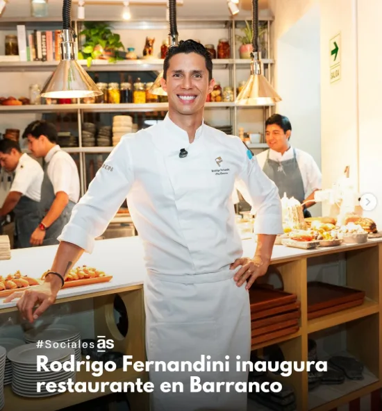 BIOGRAFÍA de Rodrigo Fernandini: Chef Peruano