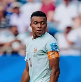 Foto de Kylian Mbappé, futbolista francés del Real Madrid y la selección de Francia en 2026