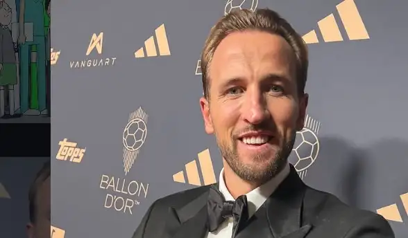 Foto de Harry Kane, delantero inglés del Bayern de Múnich y capitán de Inglaterra
