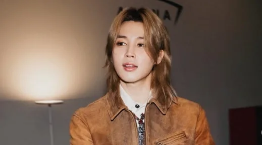 Foto de Jimin, vocalista y bailarín de BTS