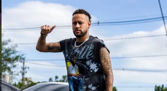 Foto de Neymar Jr., futbolista brasileño del Santos y exjugador de Barcelona y PSG
