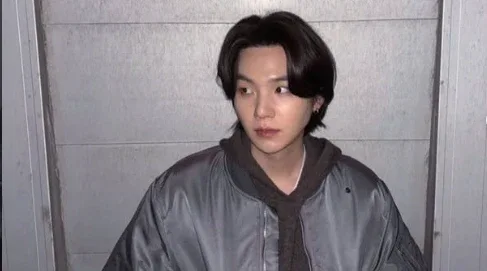Foto de Suga, rapero y productor de BTS